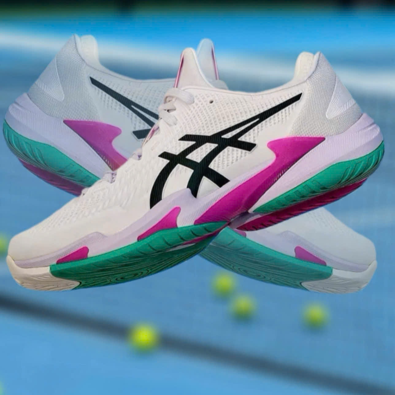 Giày Tennis Asics Court FF 3 'White Sakura' 1041A370-106